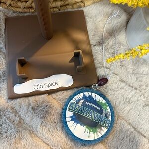 Old Spice Seahawks car Freshener